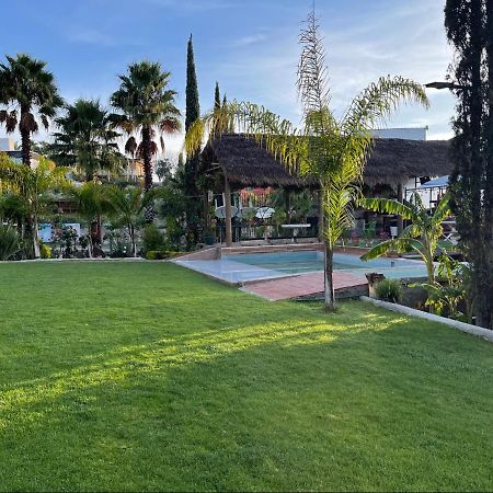 Jardin Quinta Las Fuentes Cabanas, Valsequillo. Puebla Exterior foto